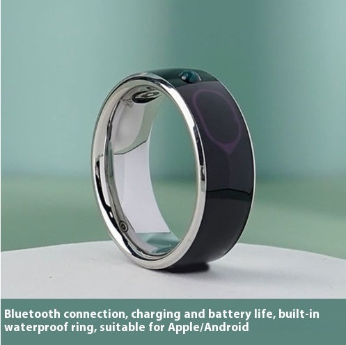 Smart Bluetooth Ring – Wearable Health & Fitness Tracker