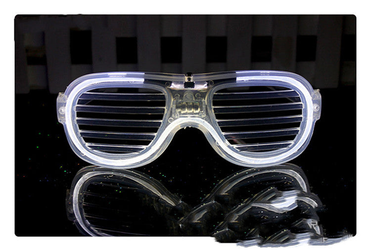 LED Light-Up Party Glasses – Glow in the Dark Rave Shades