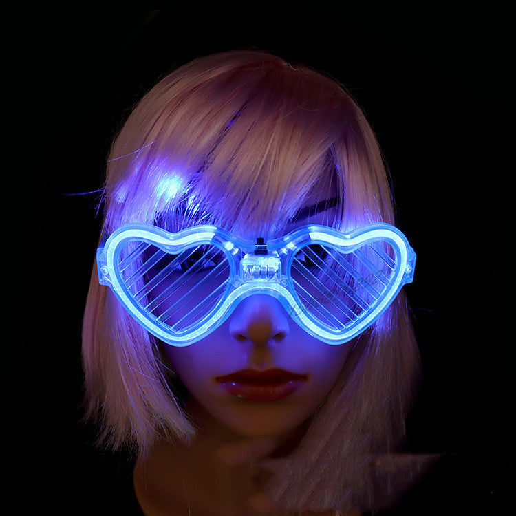 LED Light-Up Party Glasses – Glow in the Dark Rave Shades