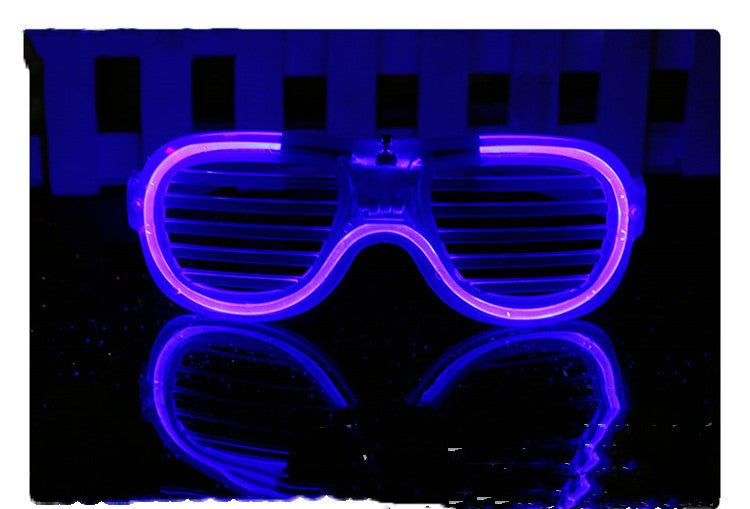LED Light-Up Party Glasses – Glow in the Dark Rave Shades