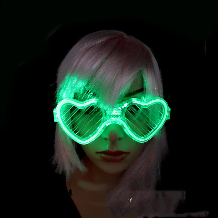 LED Light-Up Party Glasses – Glow in the Dark Rave Shades
