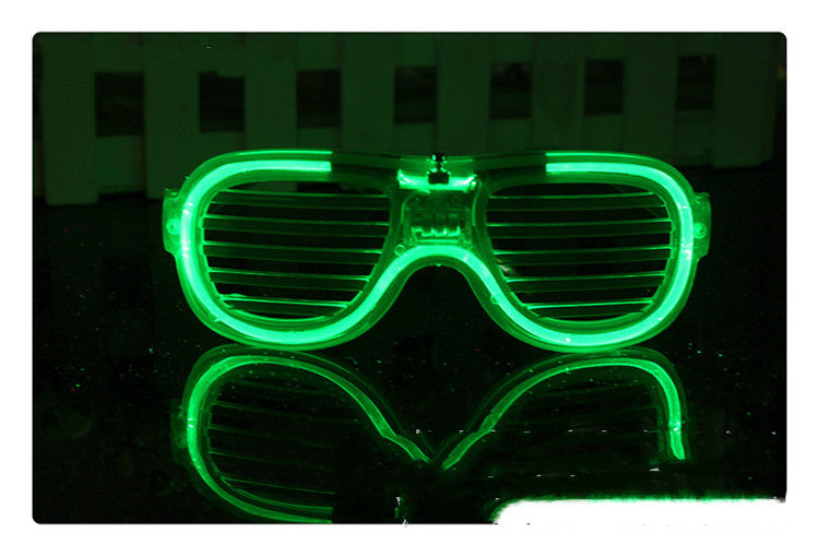 LED Light-Up Party Glasses – Glow in the Dark Rave Shades