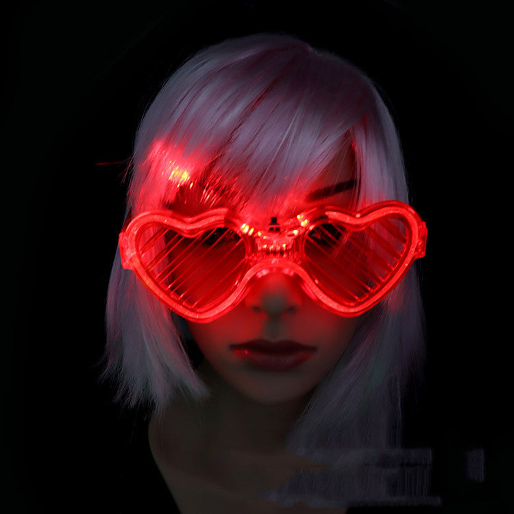 LED Light-Up Party Glasses – Glow in the Dark Rave Shades