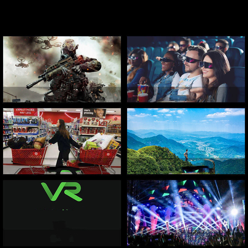VRG Pro 3D VR Glasses – Immersive Virtual Reality Headset