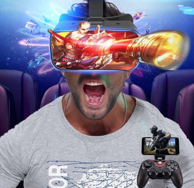 VRG Pro 3D VR Glasses – Immersive Virtual Reality Headset