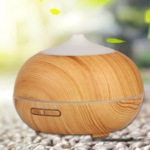 Mistyrious Essential Oil Humidifier – Natural Oak Wood Design
