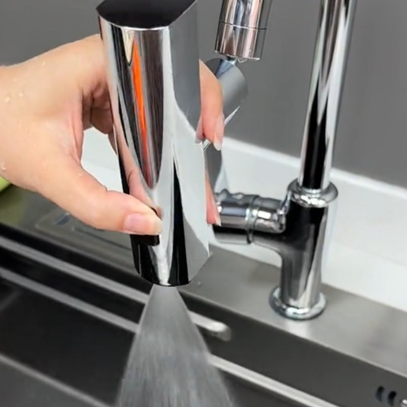 360° Rotating Kitchen Faucet Bubbler – Splash-Proof Waterfall Tap Nozzle