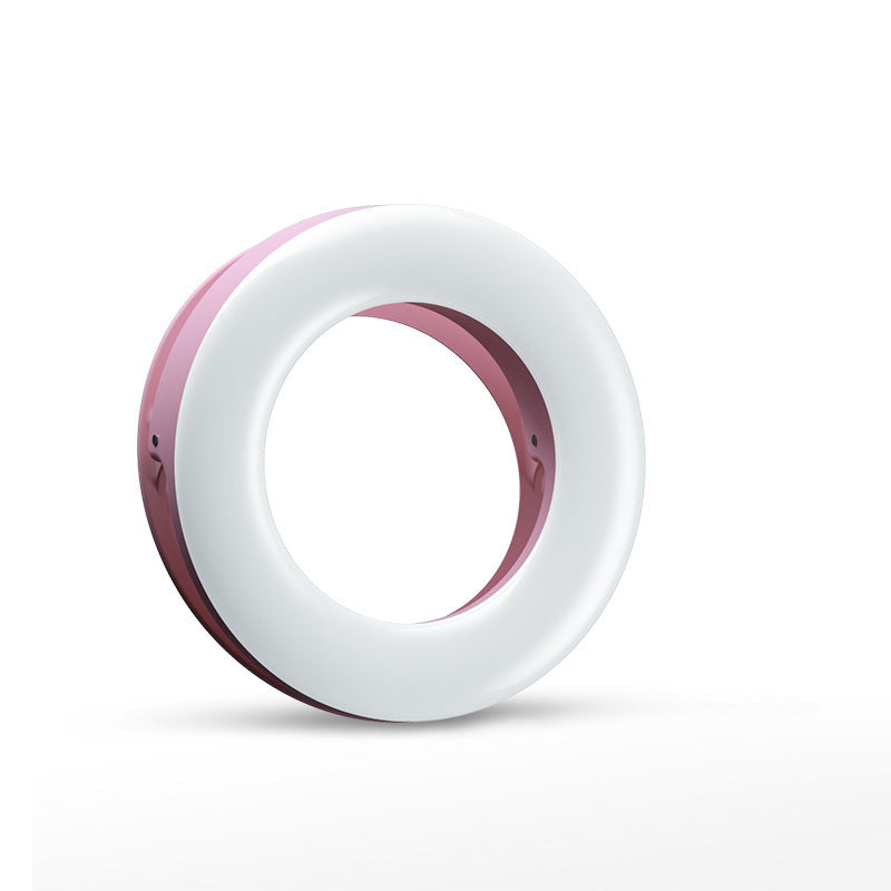 LED Selfie Ring Light – Portable Clip-On Phone Photography Light