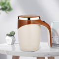 Magnetic Self-Stirring Cup – Electric Auto Mixing Coffee & Milkshake Mug