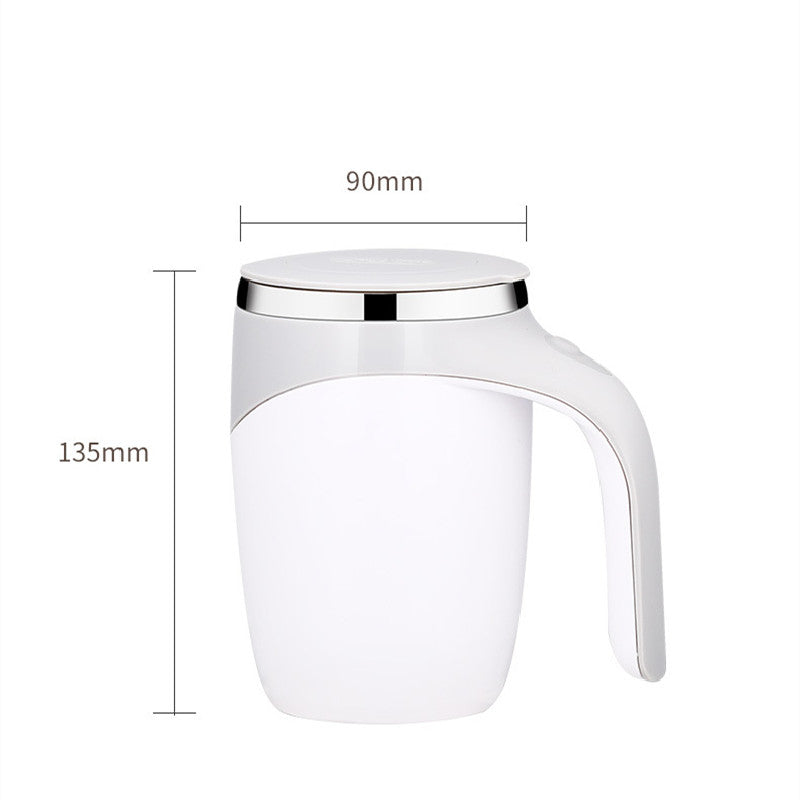 Magnetic Self-Stirring Cup – Electric Auto Mixing Coffee & Milkshake Mug
