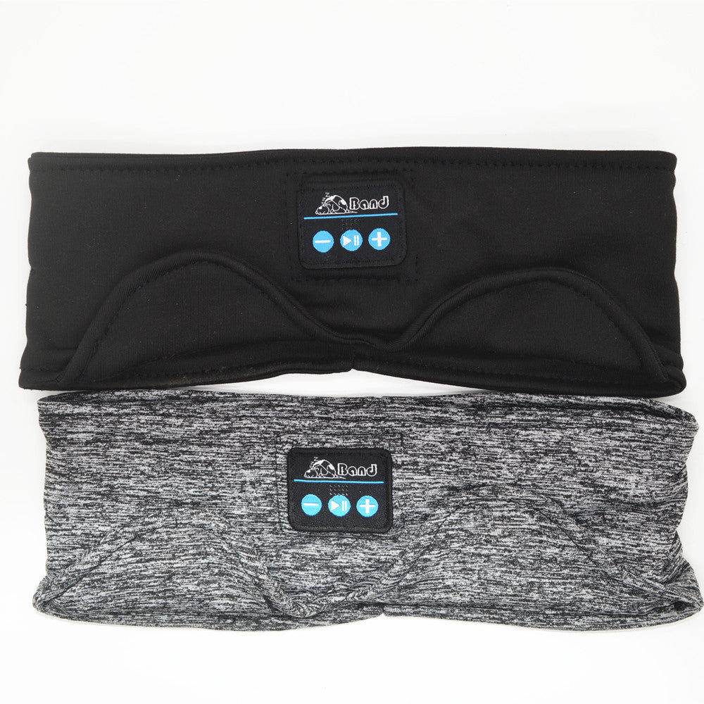 2-in-1 Bluetooth Sleep Headband – Wireless Music Eye Mask & Hair Band