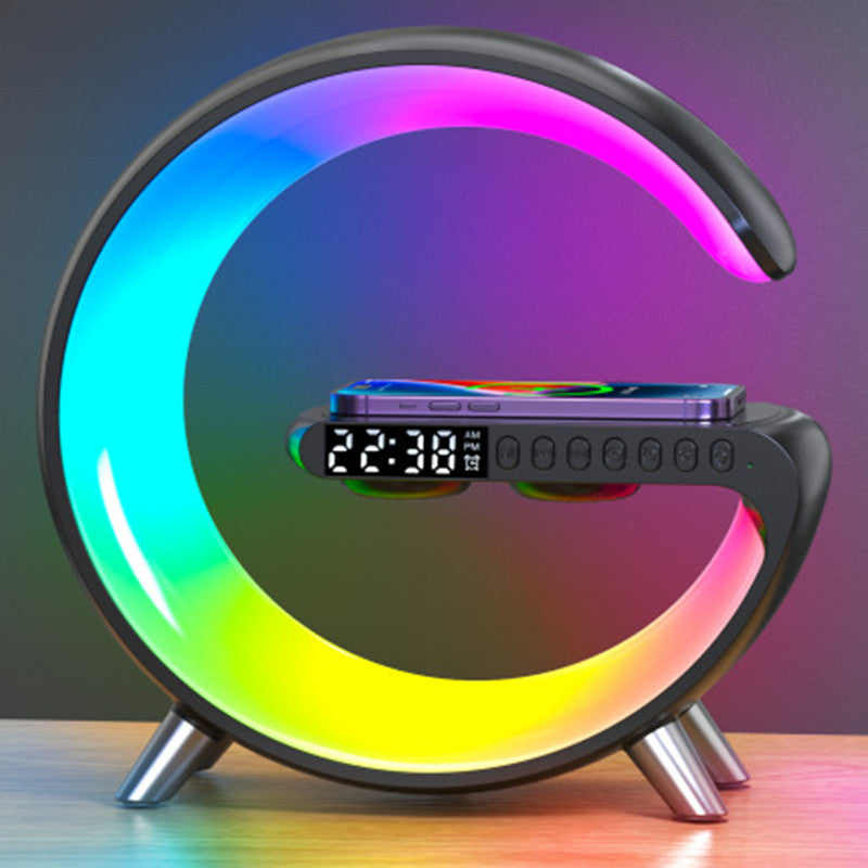G-Shaped LED Bluetooth Lamp – Wireless Charging Atmosphere Light
