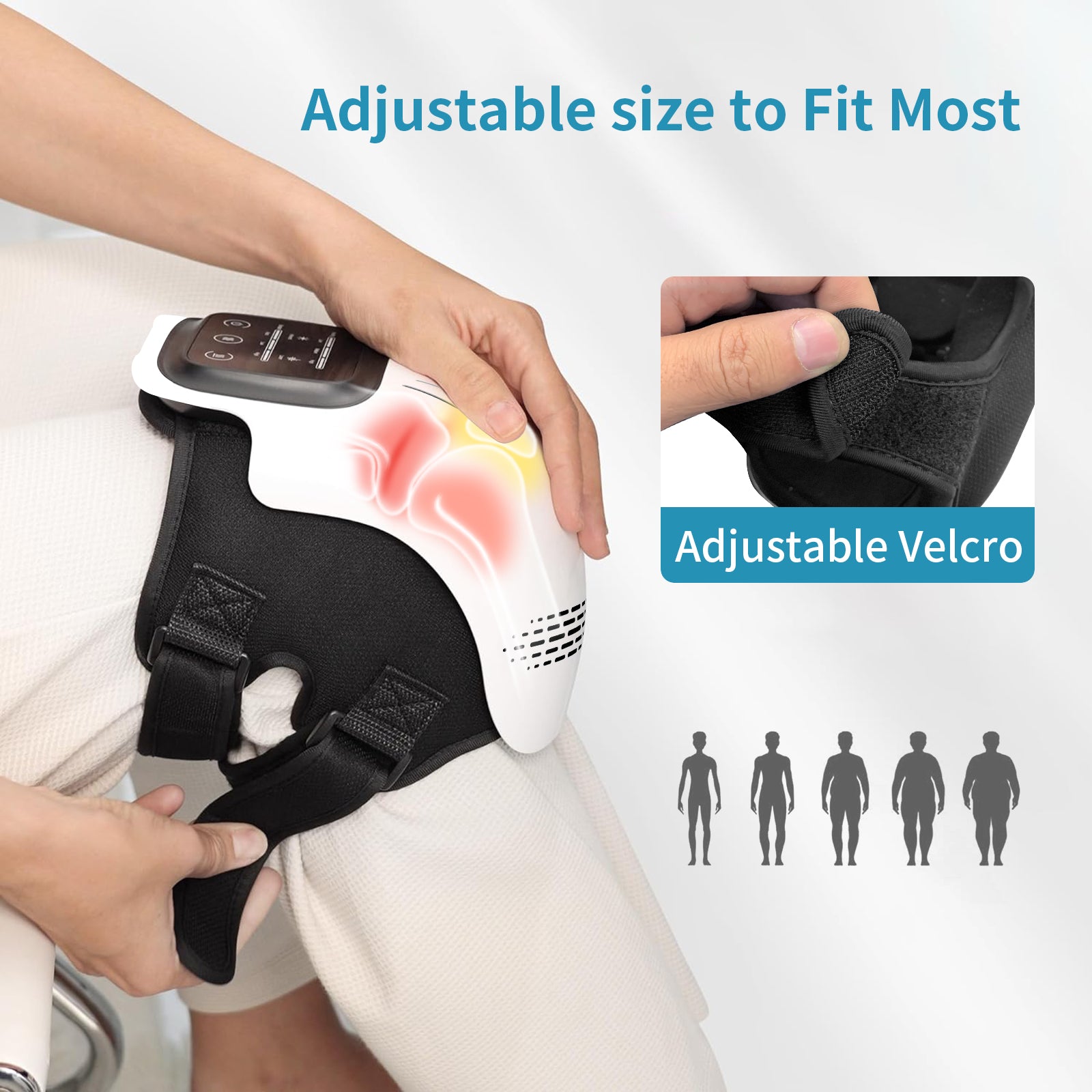 Intelligent Heated Knee Massager – Infrared Pain Relief Device