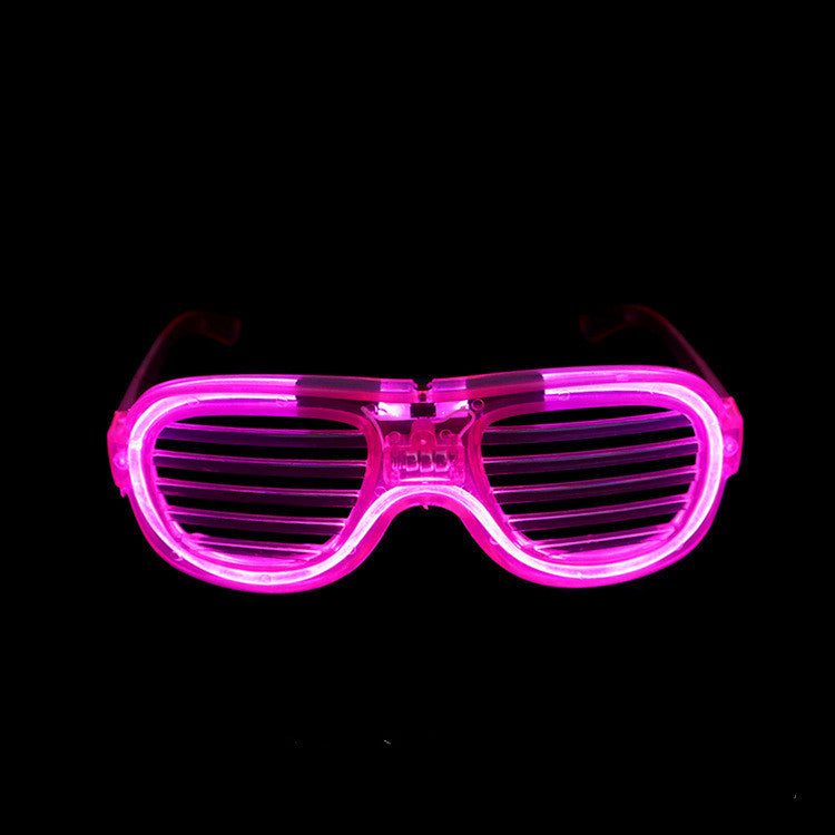 LED Light-Up Party Glasses – Glow in the Dark Rave Shades