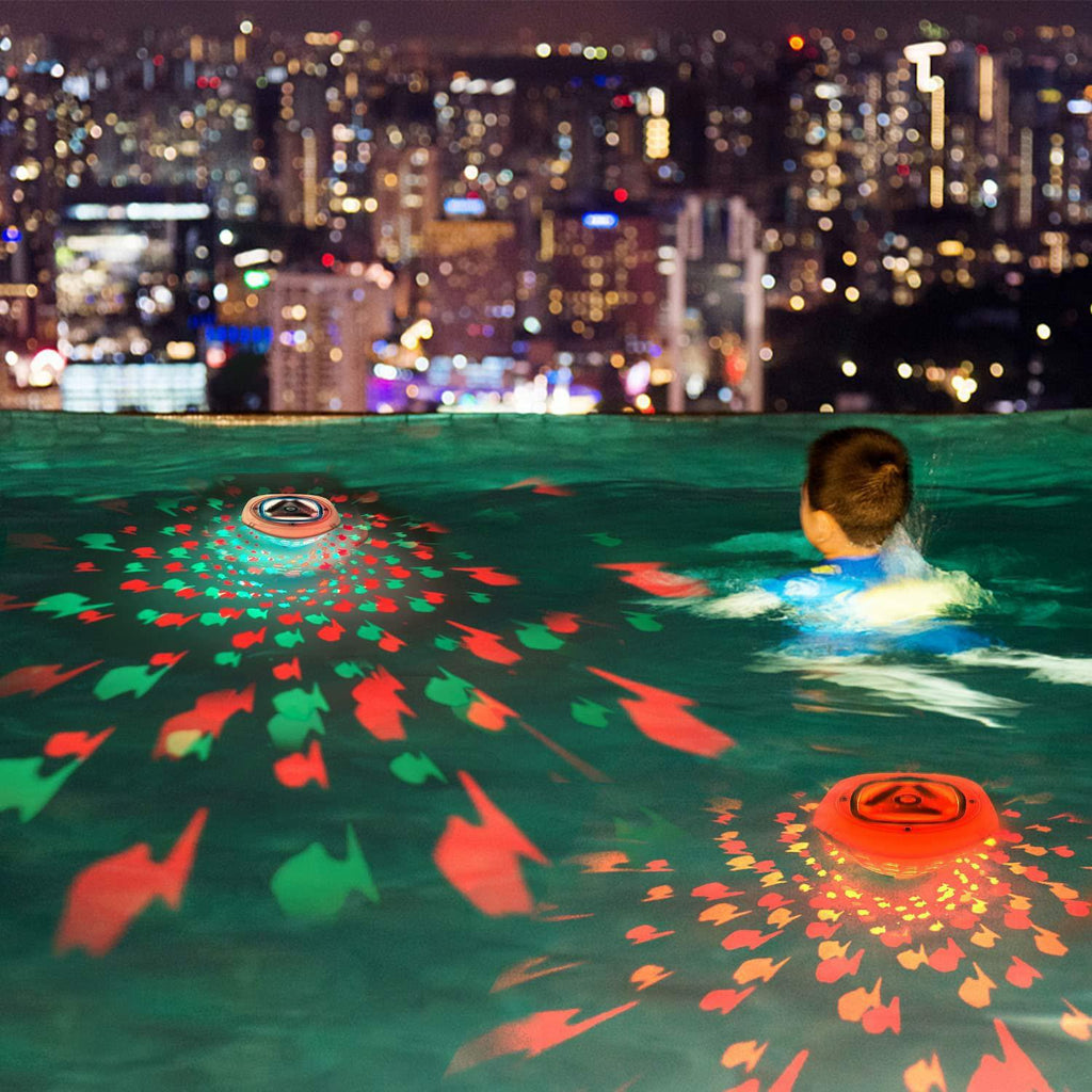 Fish Projection Bathtub Light – LED Floating Underwater Kids Toy