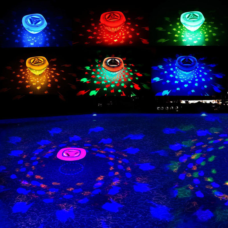 Fish Projection Bathtub Light – LED Floating Underwater Kids Toy