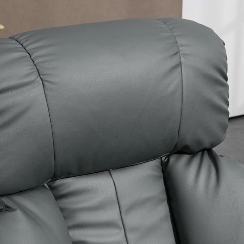 360° Swivel Massage Recliner Chair with Ottoman
