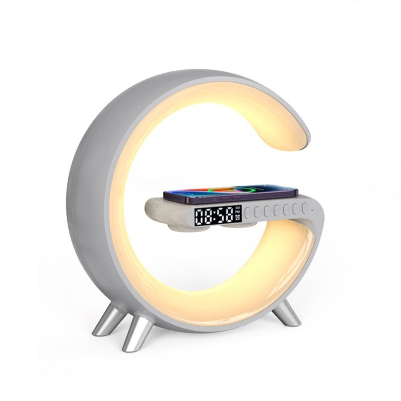 G-Shaped LED Bluetooth Lamp – Wireless Charging Atmosphere Light