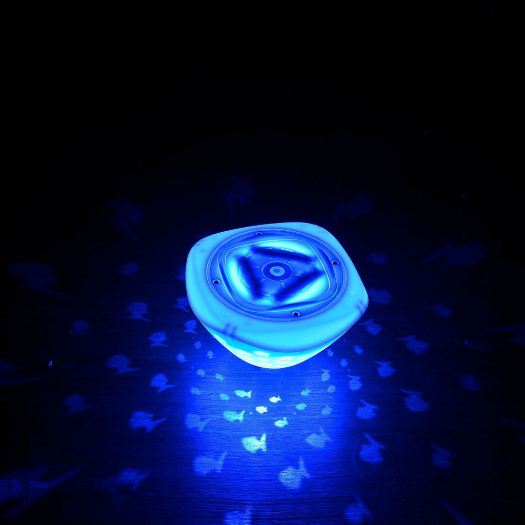 Fish Projection Bathtub Light – LED Floating Underwater Kids Toy