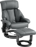 360° Swivel Massage Recliner Chair with Ottoman