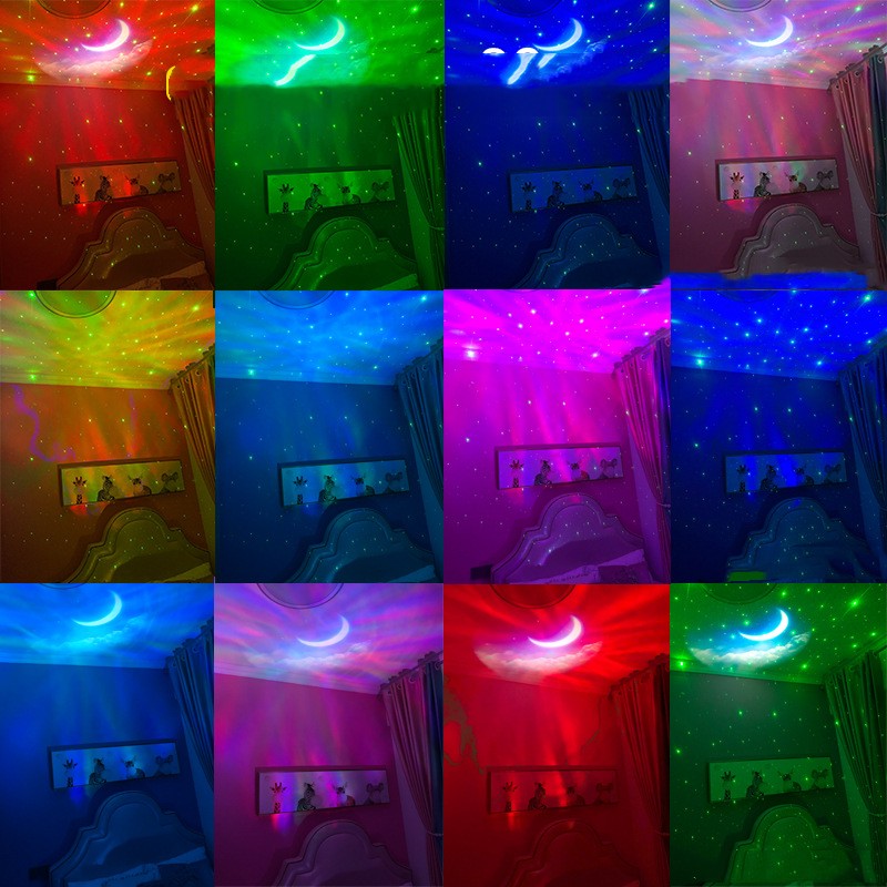 Astronauts Starry Sky Projection Lamp