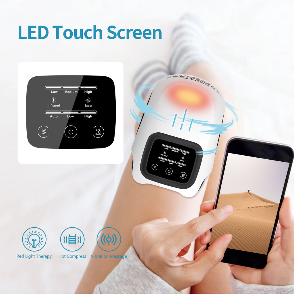 Intelligent Heated Knee Massager – Infrared Pain Relief Device