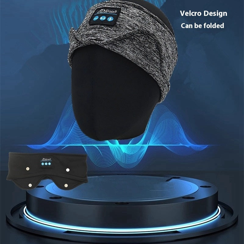 2-in-1 Bluetooth Sleep Headband – Wireless Music Eye Mask & Hair Band