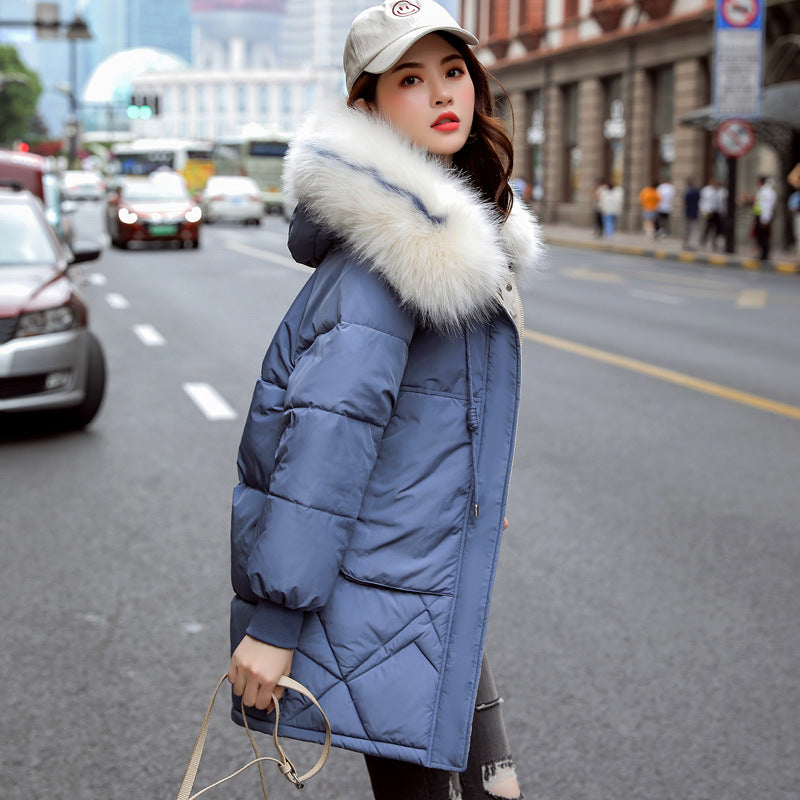 Women's Mid-Length Casual Cotton Coat – Everyday Outerwear