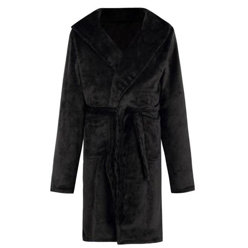 Nylon Hooded Bathrobe – Lightweight Unisex Bath Robe for Men & Women
