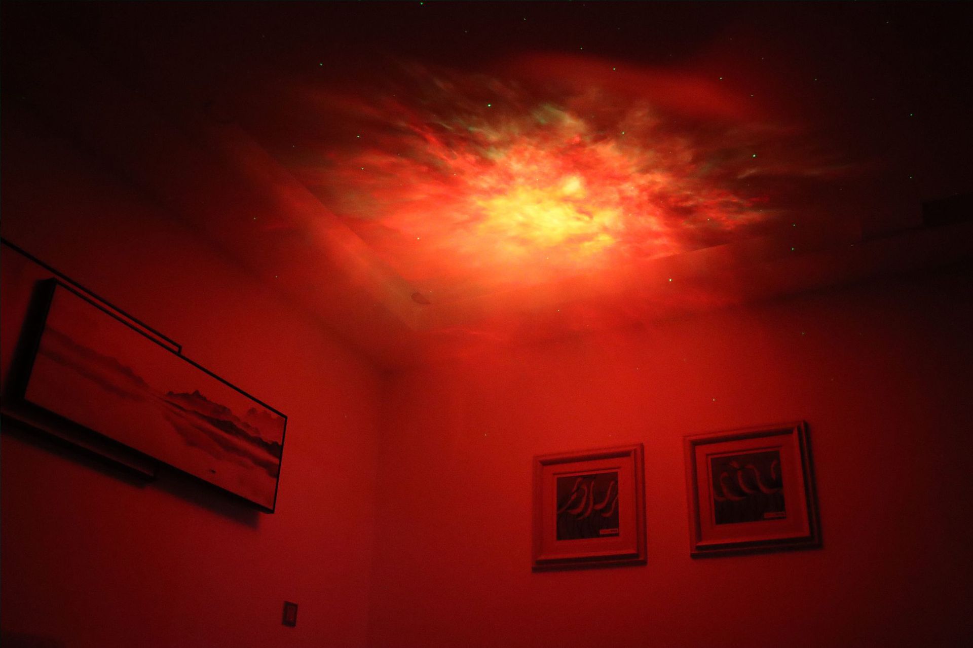 App Voice-activated Music Rhythm Star Projection Lamp