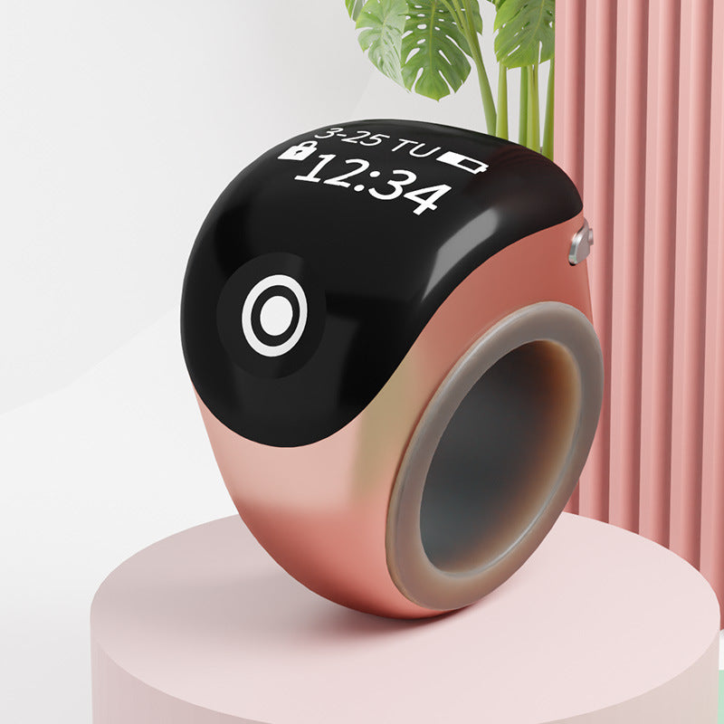 Smart Ring Touch Time Counter – Wearable Tally Clicker