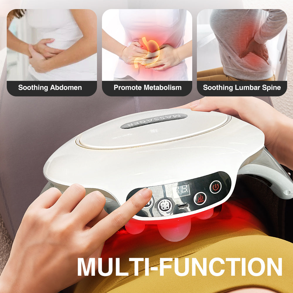Automatic Abdominal & Body Massager – 3-Mode Electric Massage Belt