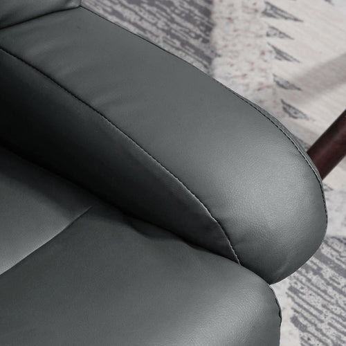 360° Swivel Massage Recliner Chair with Ottoman