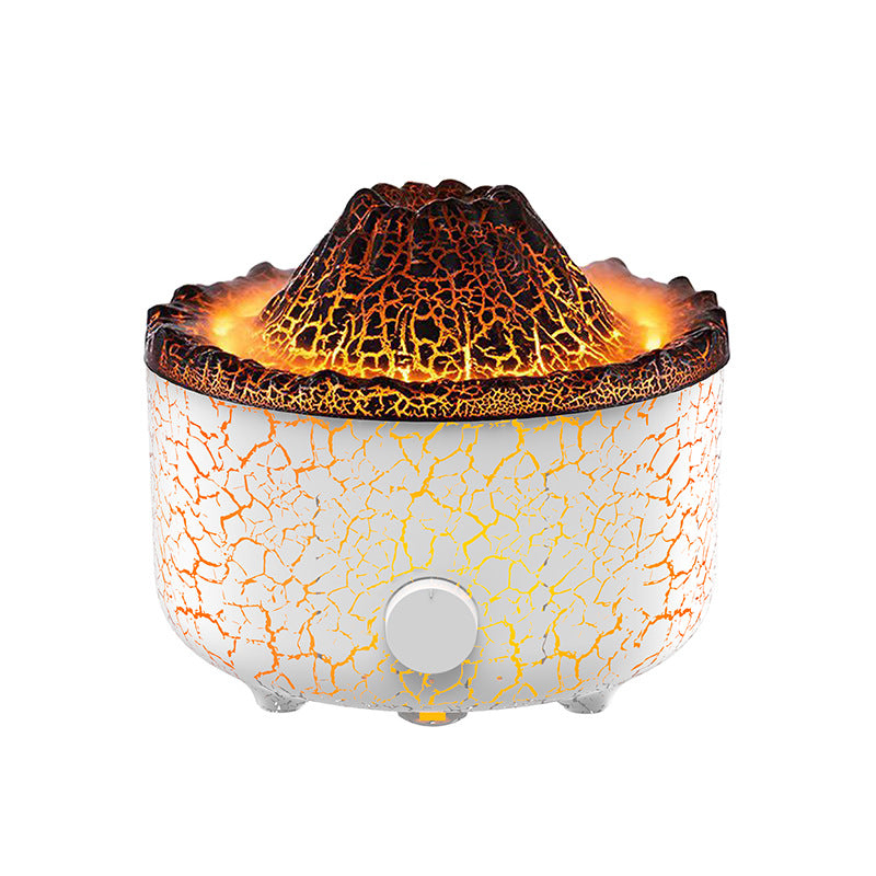 Volcano Humidifier – Aromatherapy Jellyfish Air Flame Diffuser