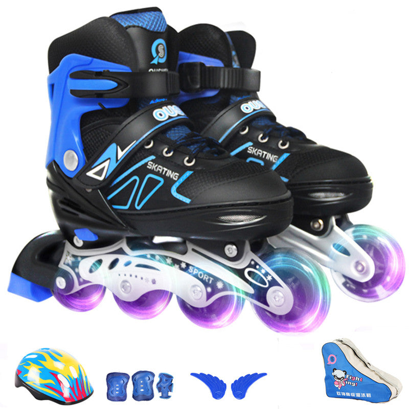 Ice Skates Speed Skating Childrens And Students Roller Inline Adjustable