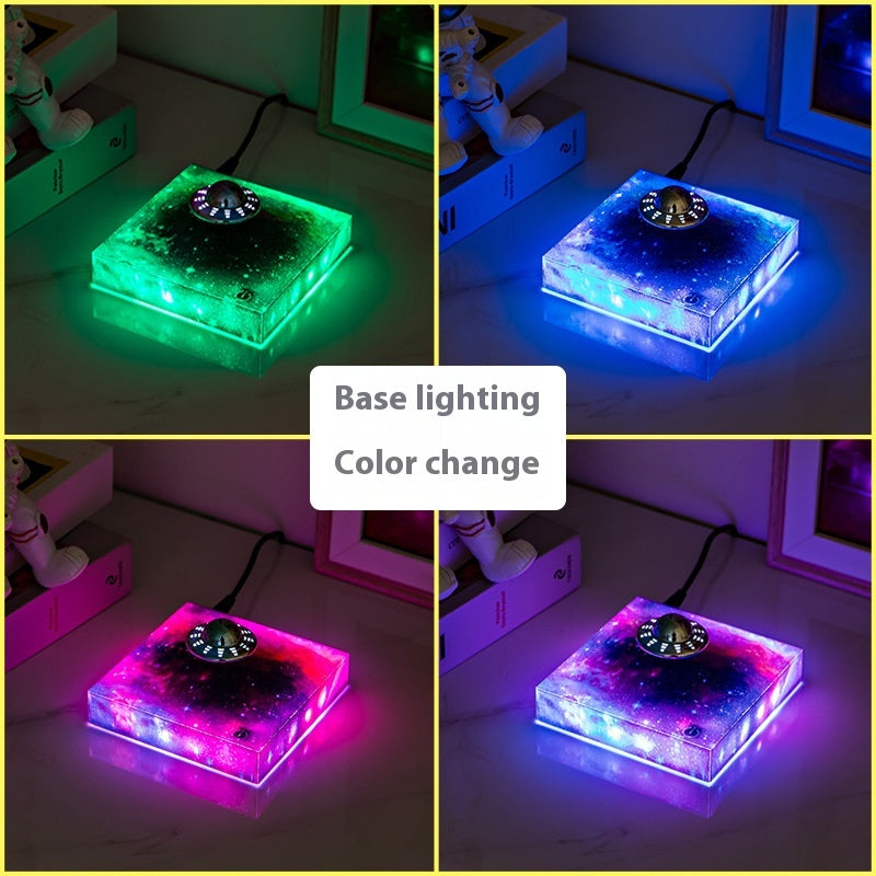 Levitating UFO Galaxy Lamp – Magnetic Floating Star Light Home Decor