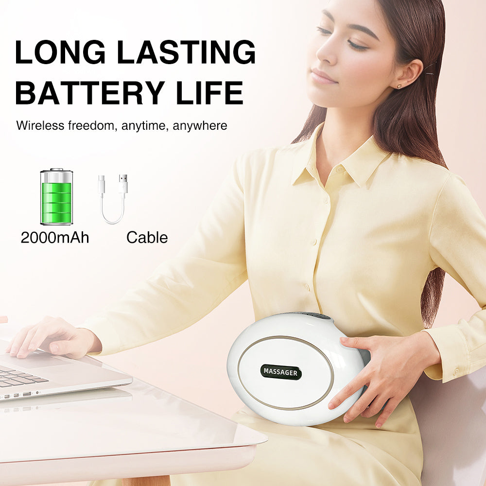 Automatic Abdominal & Body Massager – 3-Mode Electric Massage Belt