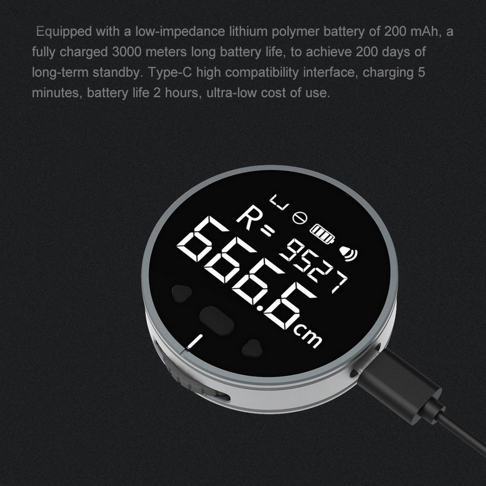 Digital Laser Distance Measuring Tape – High Precision Electronic Ruler