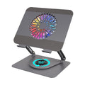 Rotating Laptop Stand with Cooling Fan