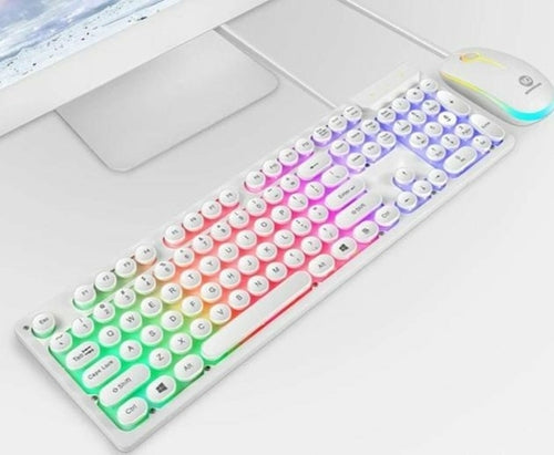 Ninja Dragons Z9i USB Wired Light Up Gaming Keyboard & Mouse Set