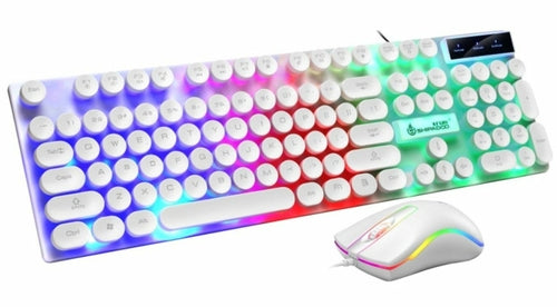 Ninja Dragons Z9i USB Wired Light Up Gaming Keyboard & Mouse Set